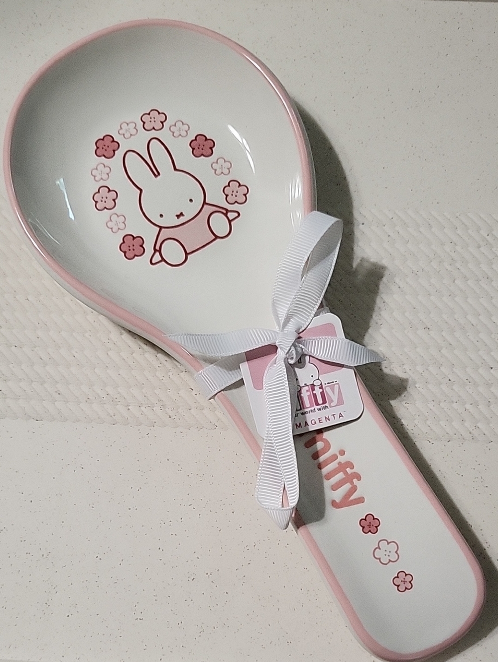 Miffy Cherry Blossom Ceramic Spoon Rest